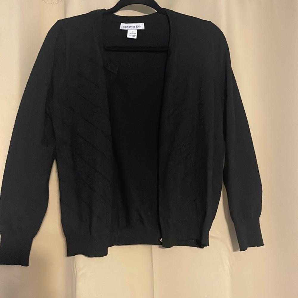 Cute sweater with pear like buttons and cute pattern